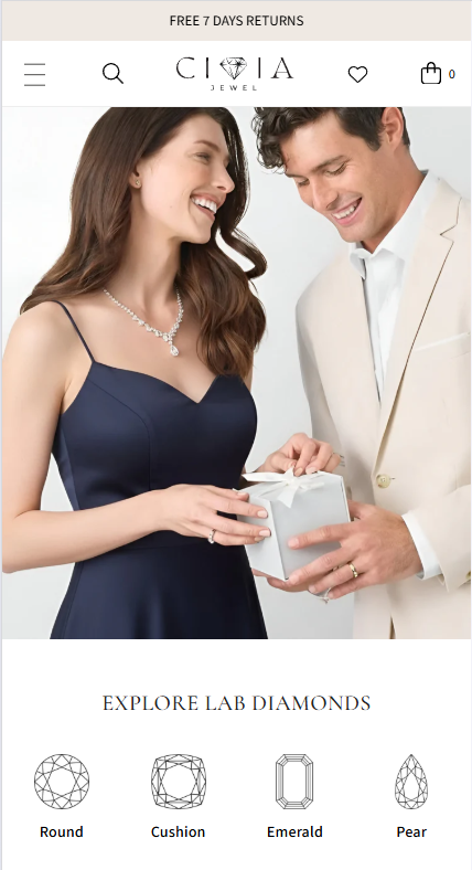 Civia Jewels Mobile View 1
