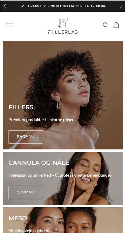 Filler Lab Denmark Mobile View 1