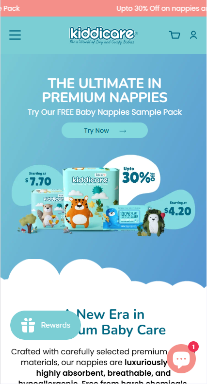 Kiddicare Mobile View 1