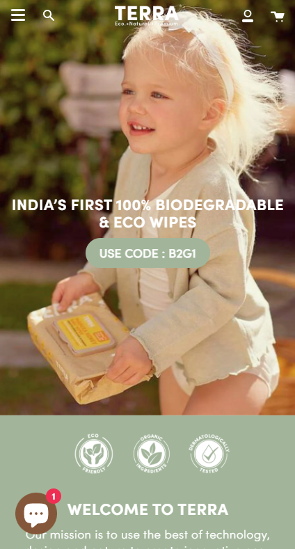 Terra Gentle Mobile View 1